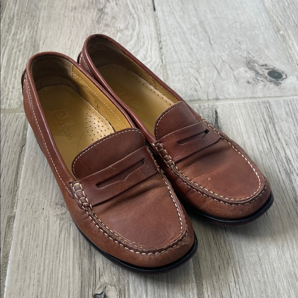 Cole Haan Brown Leather Loafers